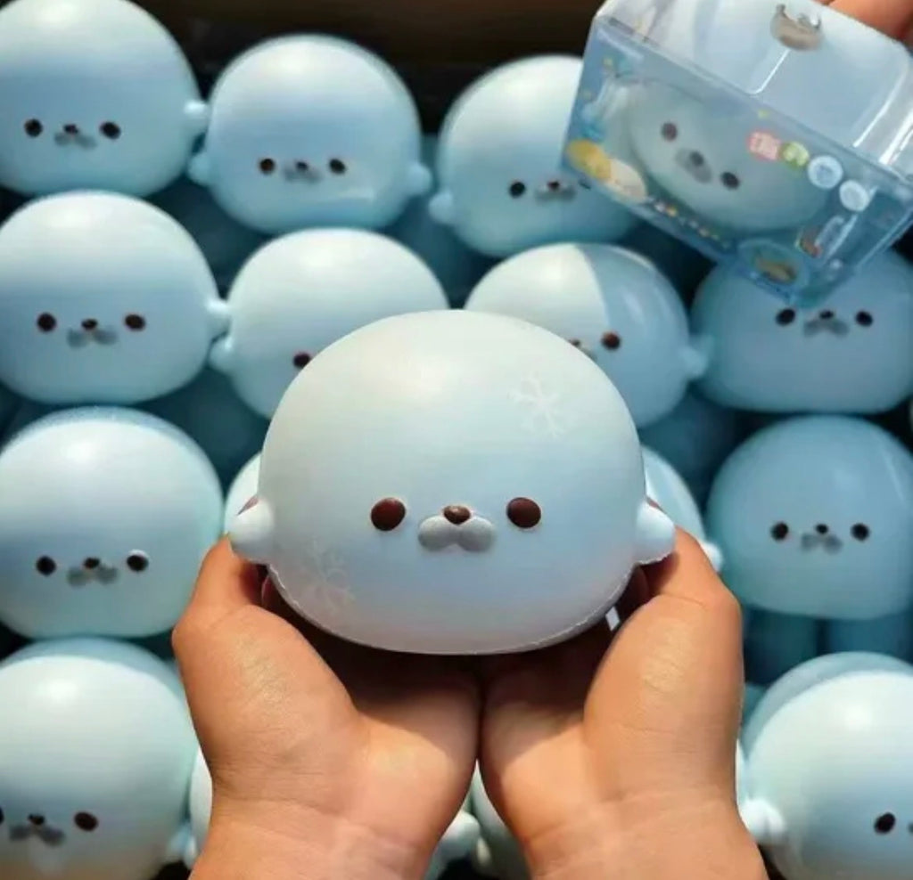 Jumbo Seal Squishy — Super Soft Squish Texture, 14cm