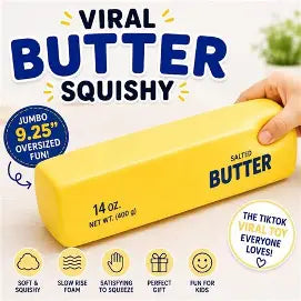 Jumbo Butter Squishy 12 pack display box