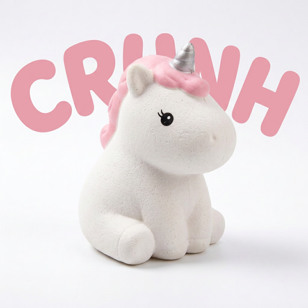 Crunchy unicorn squishy